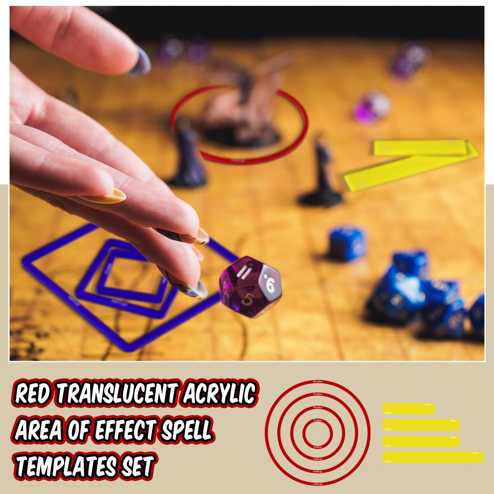 Sintuff colorful spell templates improve map readability at the table