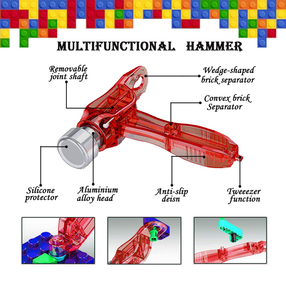 SIOYTOER pink brick pliers for quick brick separation