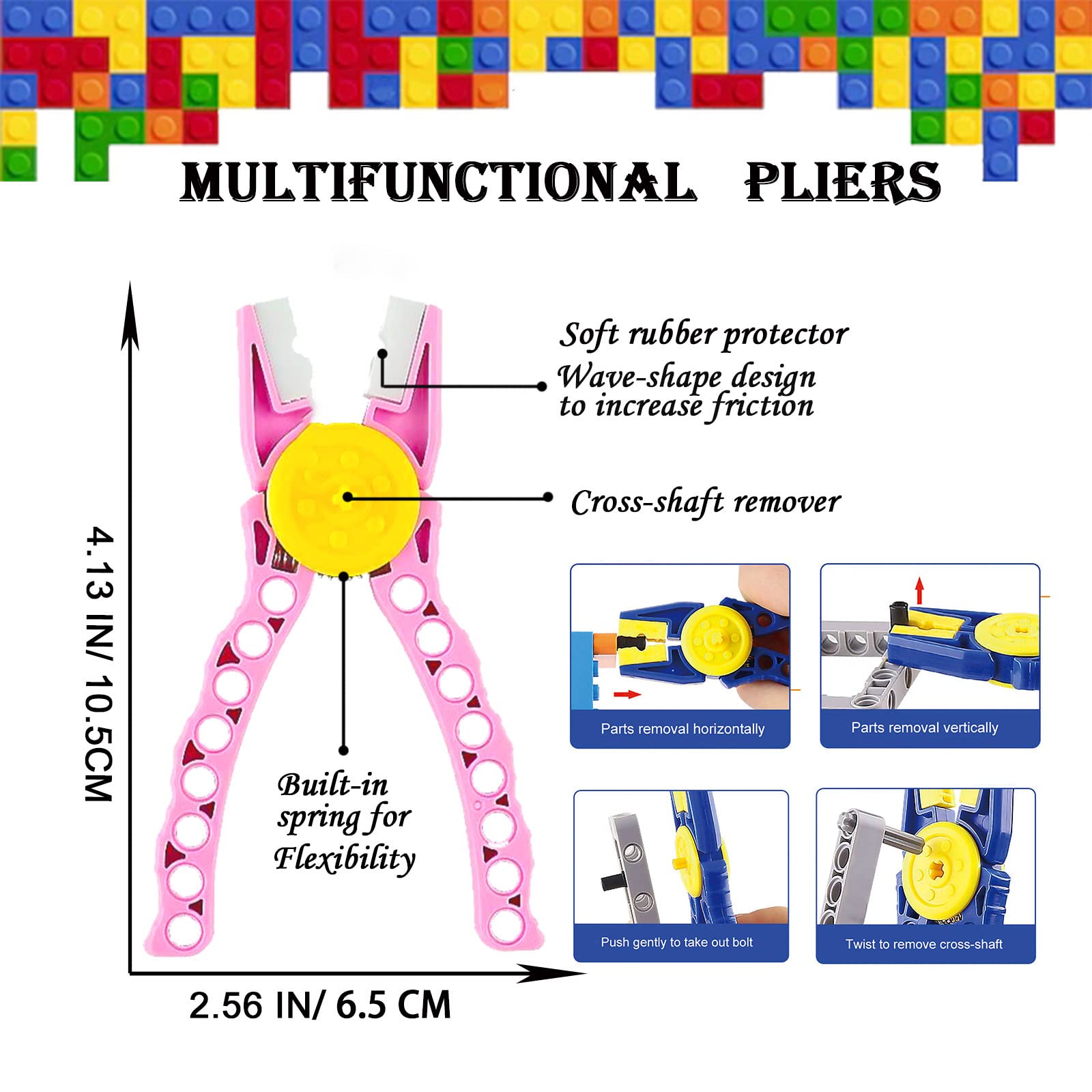 SIOYTOER pink tweezers for precise small-part handling