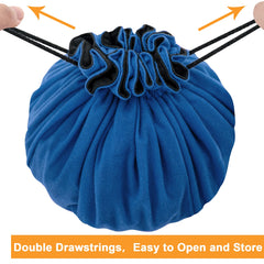 siquk dark blue dice bag with sturdy fabric