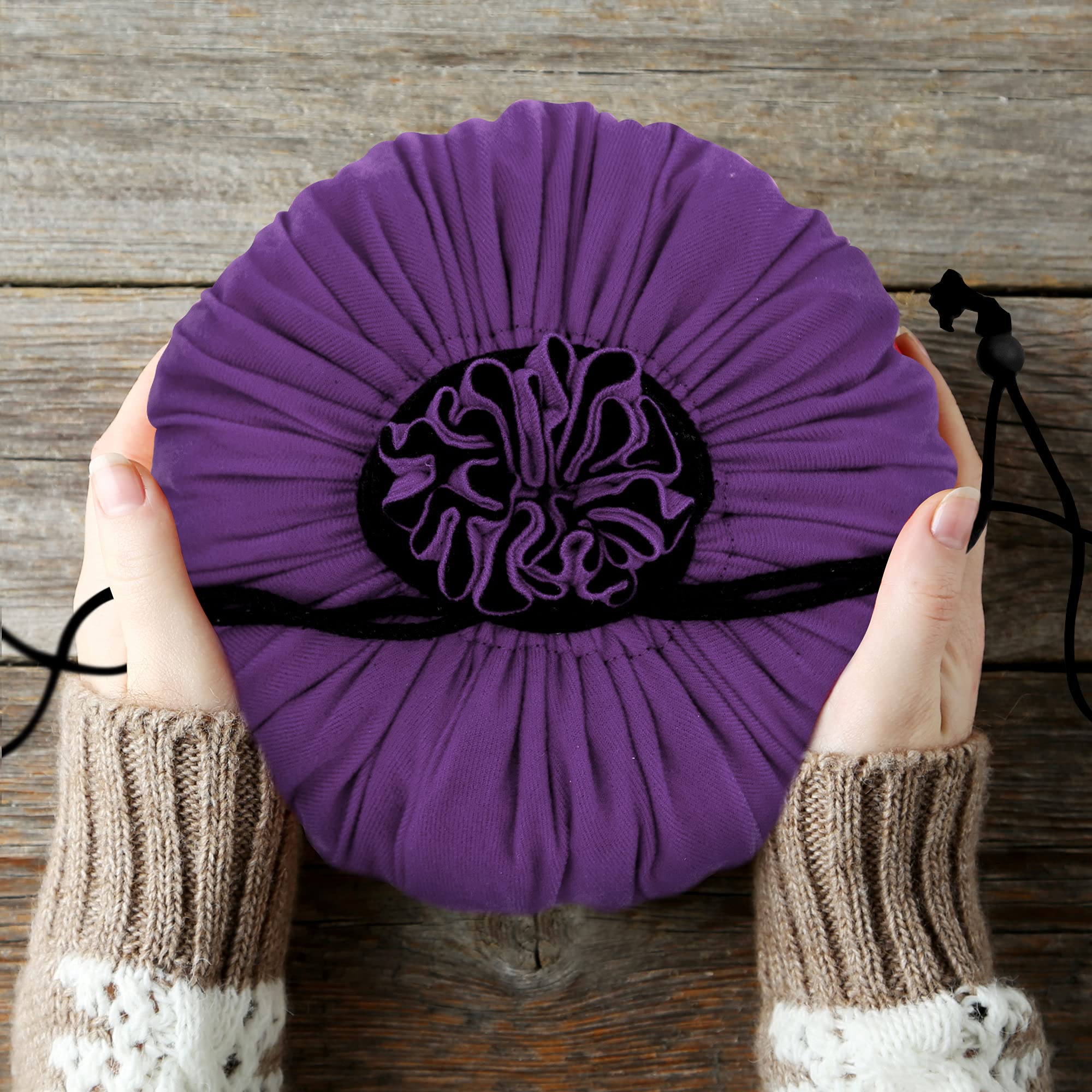 SIQUK dark violet fabric offers durable, portable storage