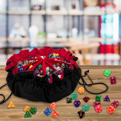 SIQUK bag holds over 300 dice for large sessions