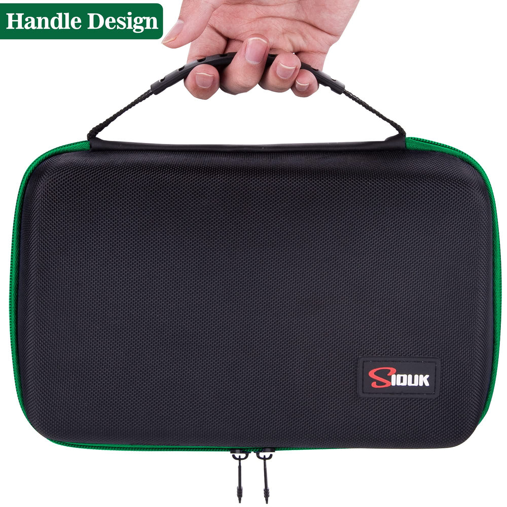 SIQUK premium material hard EVA with 1680D Oxford cloth for durability.