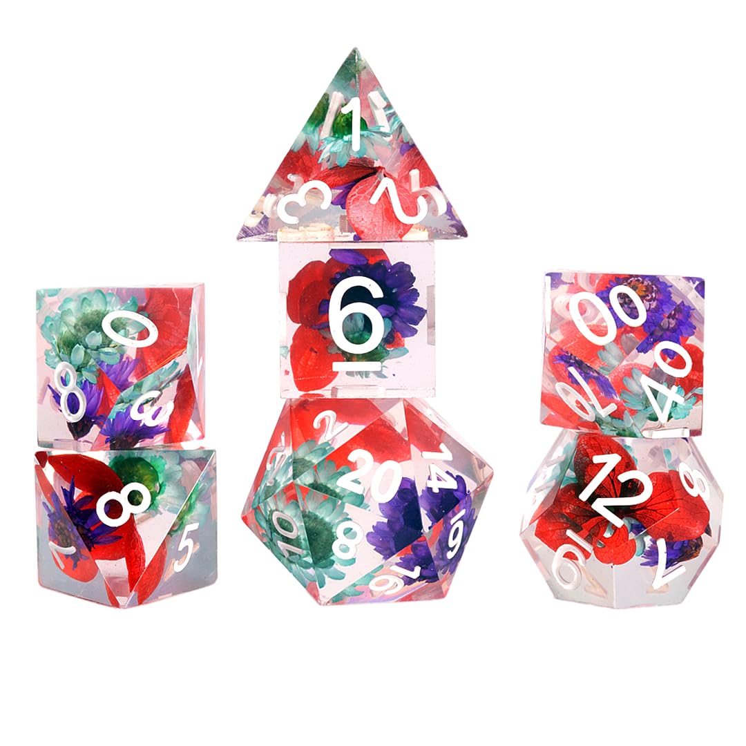 Sirius Dice Legendary Hardwood Grove set featuring wood textures