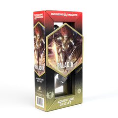 Sirius Dice Paladin white-d4 closeup for reliable Paladin rolls