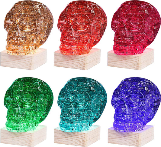 SIRPERICE crystal puzzle blocks with numbered pieces guide precise assembly.