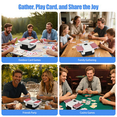 SirShop backpack-friendly card shuffler ideal for game nights