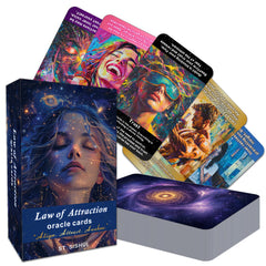 Sishui deck in hand for mindful daily practice.