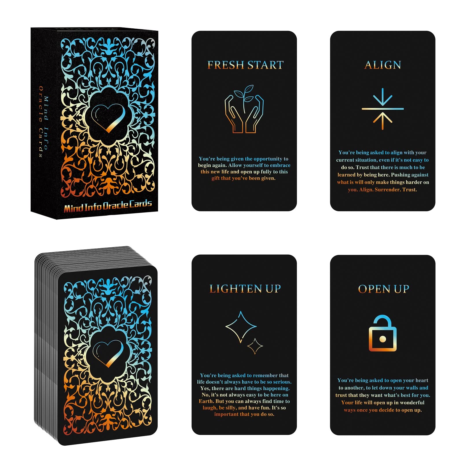 Sishui Life Oracle Cards deck artwork guiding life decisions and intuition.