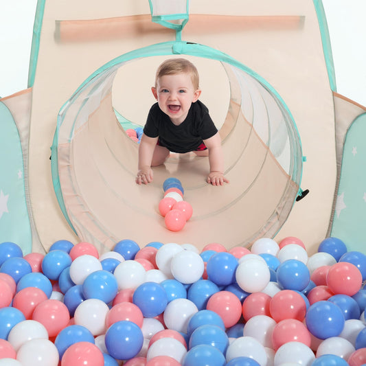 SISTICKER ball pit for toddlers encourages active play and exploration