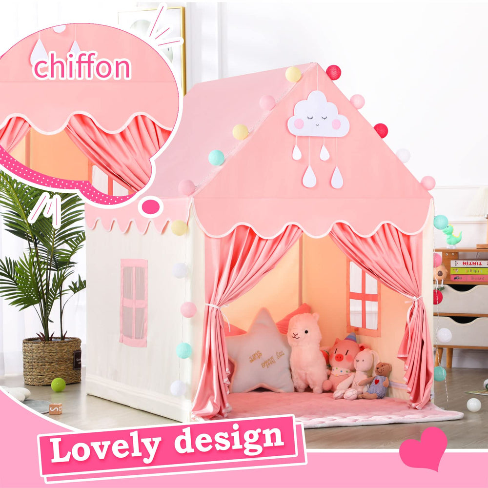 SISTICKER play tent suitable for indoor and outdoor adventures and portability.
