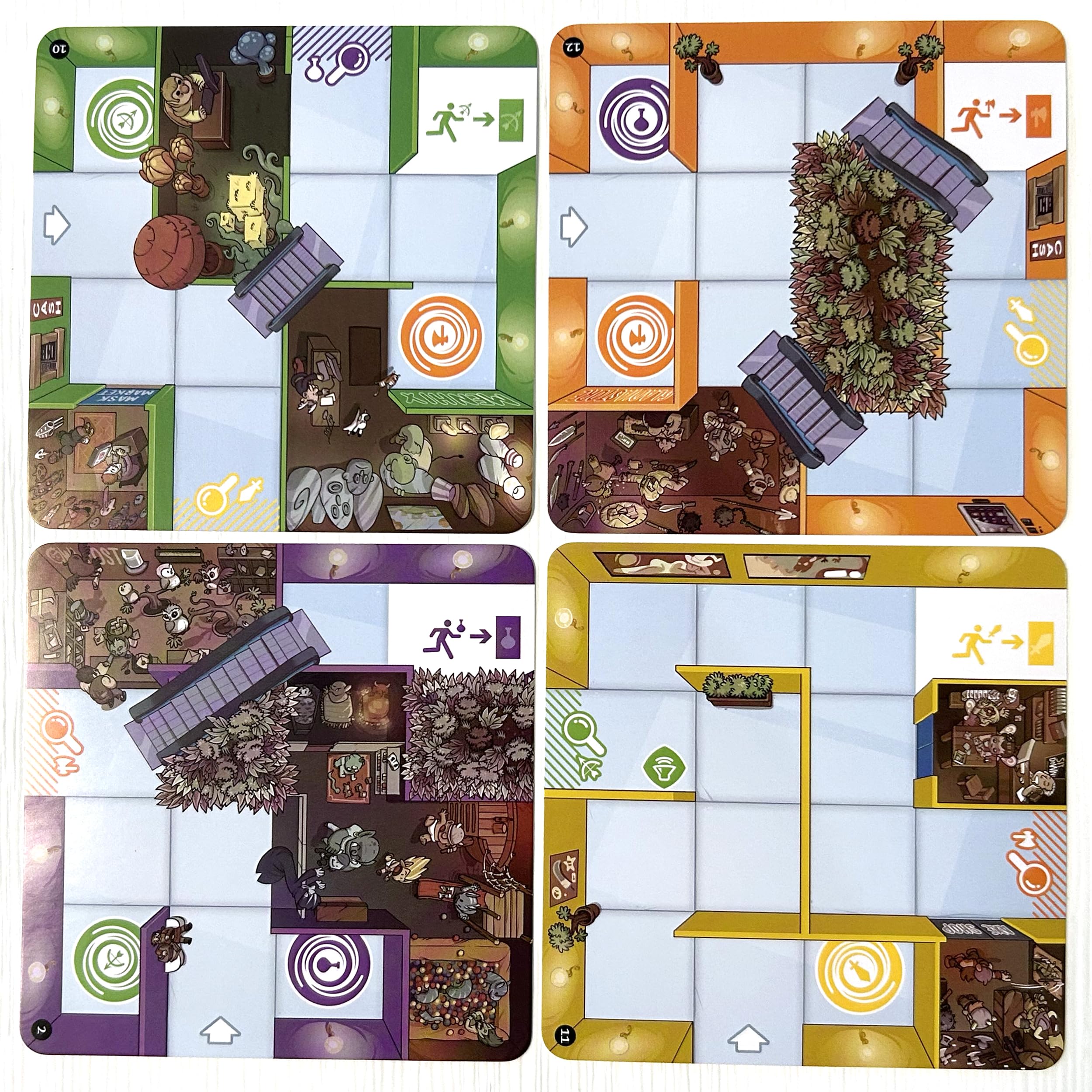 Sit Down! Magic Maze Pocket travel-friendly edition fits in a bag.