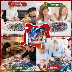 Sitanflex Christmas gift puzzle, a thoughtful present for puzzle-loving friends.