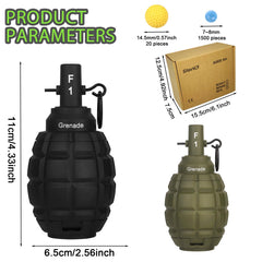 SitertCF tactical grenade reload pin demonstrates reusable design for quick refill.