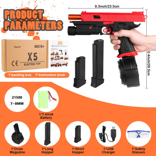 SitertCF X5 drum-loading action shows rapid supply for extended battles.