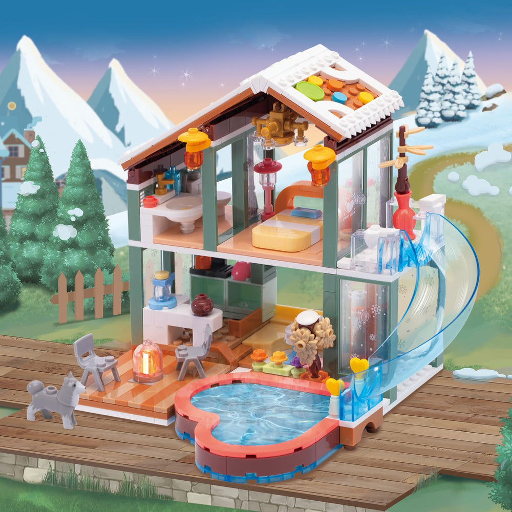 Sitodier brick sub-packaged design keeps parts organized for easy building
