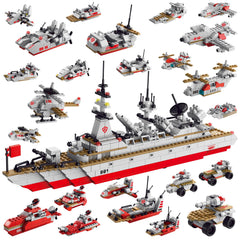 Sitodier Military Battleship kit cover view showing gift-ready packaging.