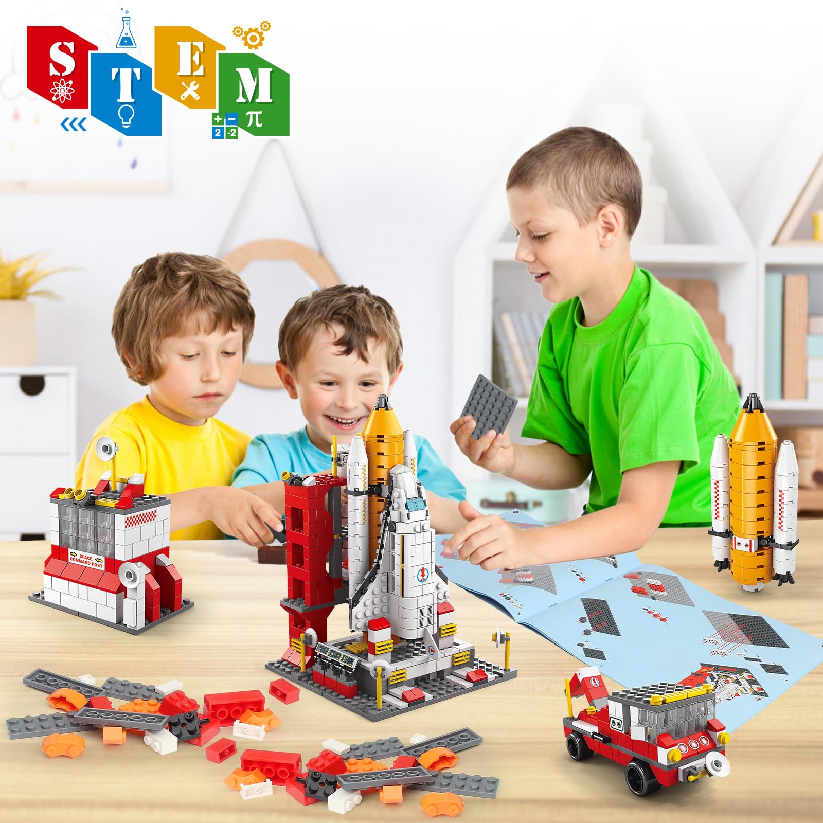 Sitodier Space Exploration Shuttle rocket launcher demonstrates action-ready play setup.