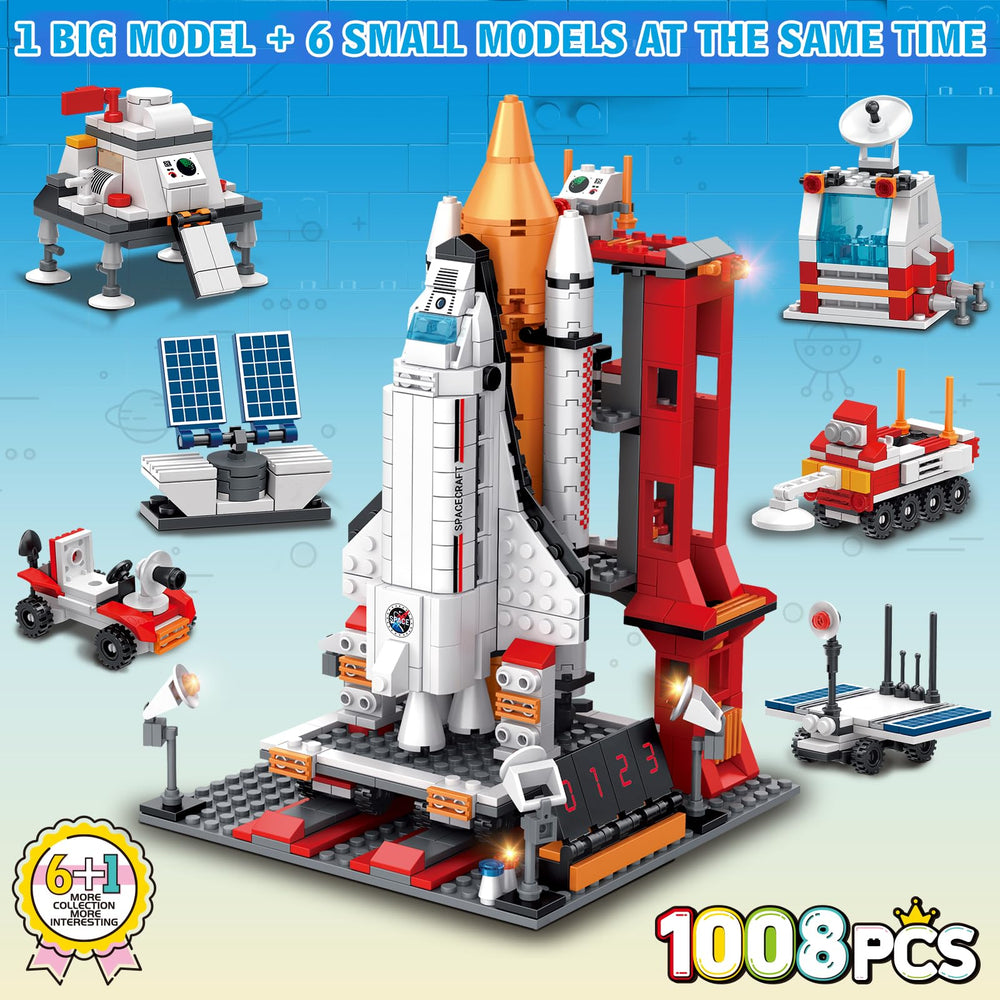 Sitodier Space Exploration Shuttle subpack design keeps bricks organized for easy builds.