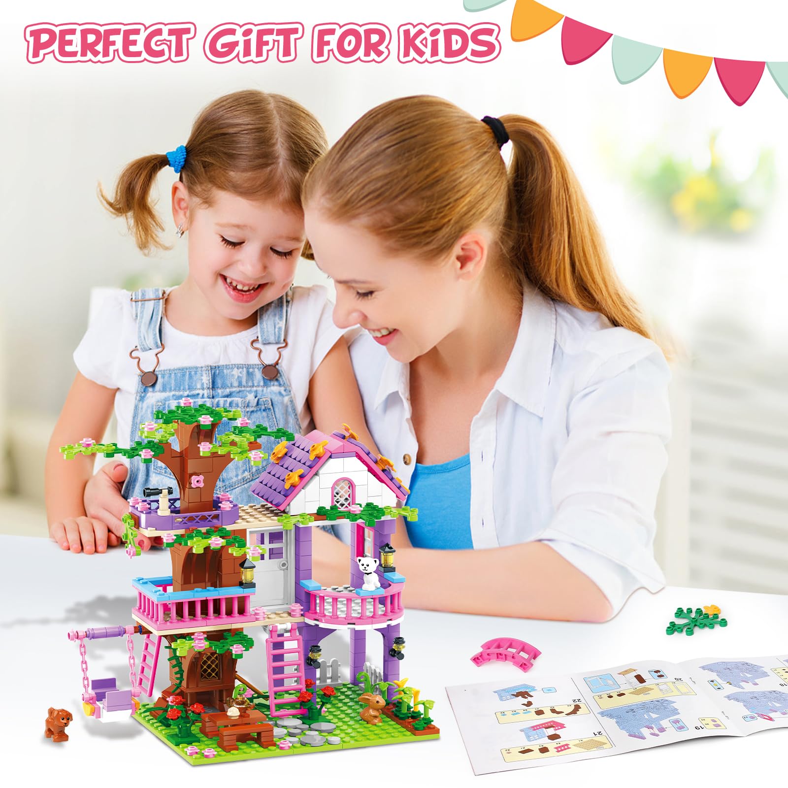 Sitodier Tree House Building Set family playtime strengthens bonding