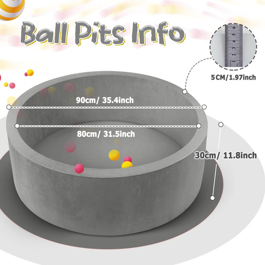 SIUUHOVS ball pit foam core close-up highlighting padding