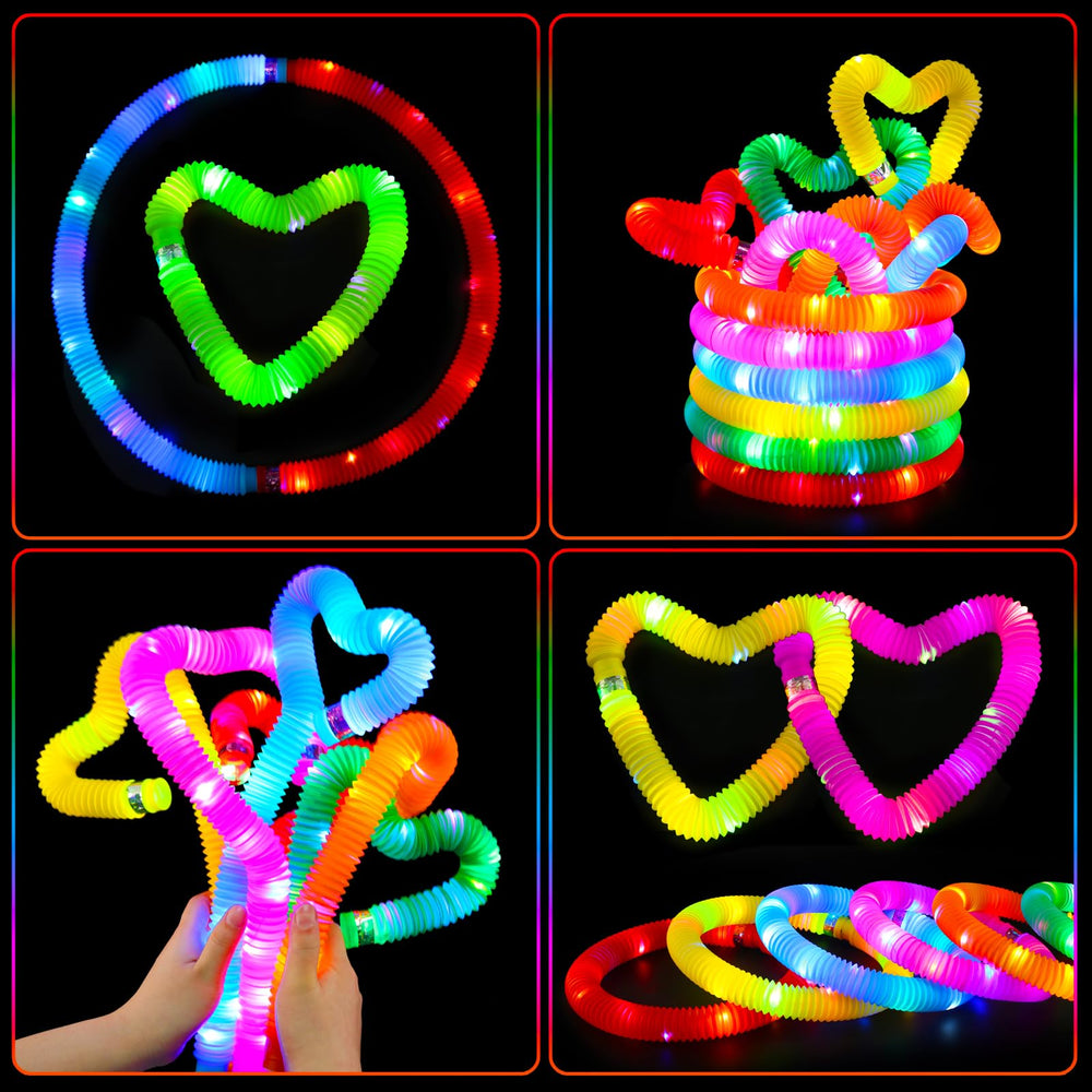 Siwarm reusable light-up tubes provide durable play for kids ages 4–12.
