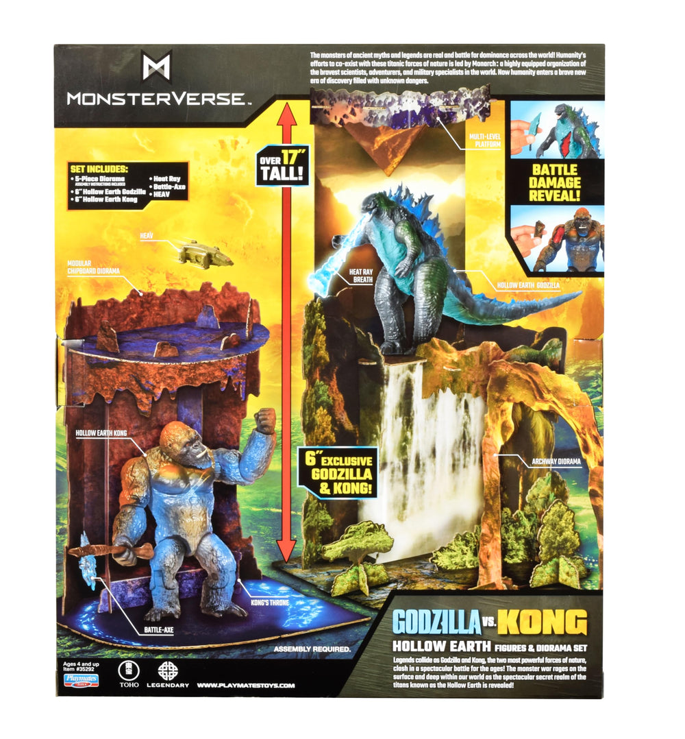 Six-inch articulated figures offer battle-ready poses for action-packed scenes.