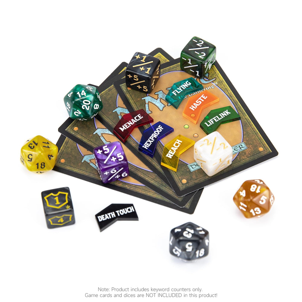 SIXPOINTS velvet pouch keeps all components organized for game night.