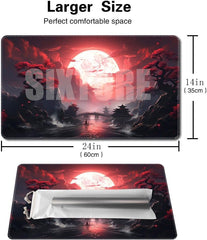 SIXTORE MTG Playmat non-slip backing keeps cards secure during fast shuffles