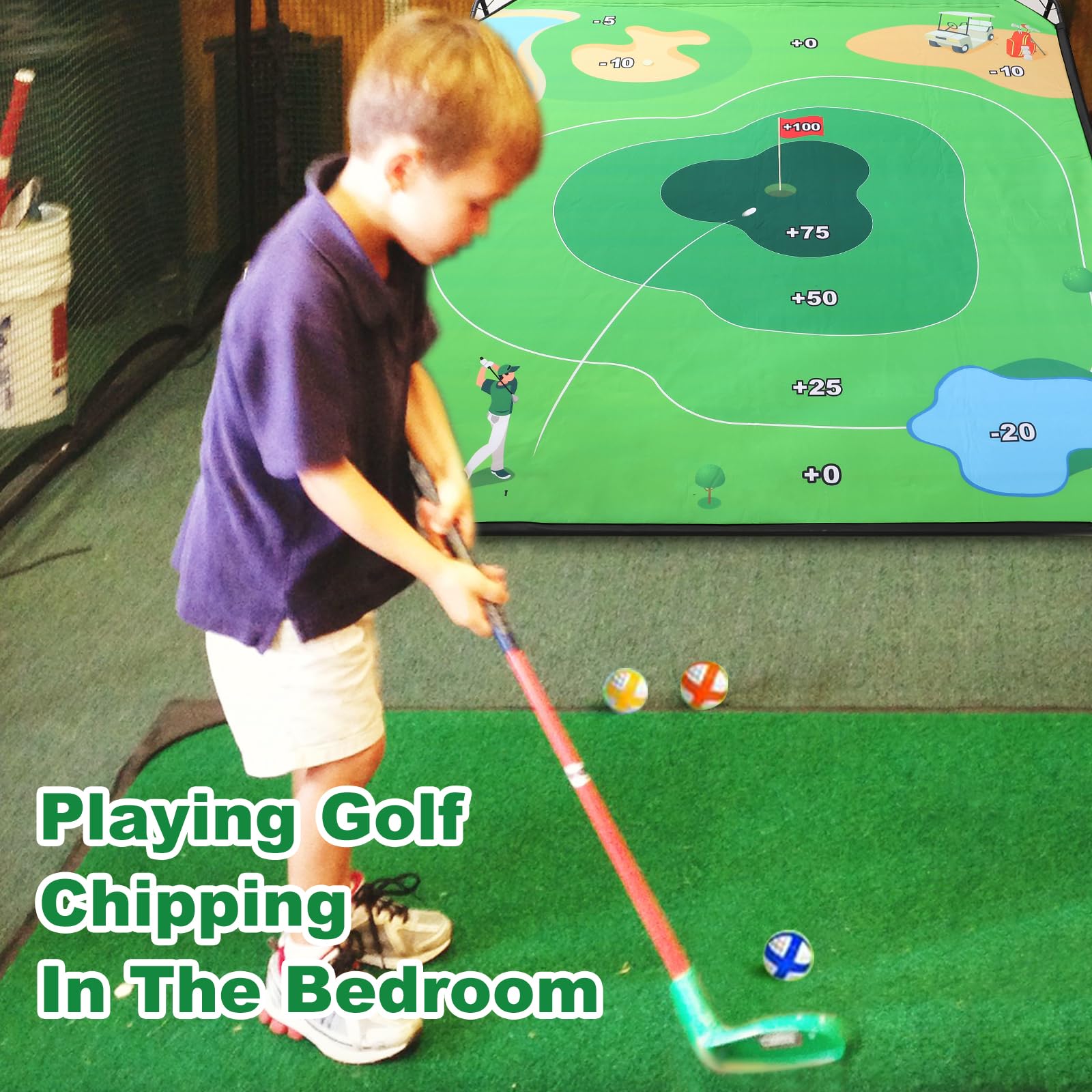 SJEhome Golf Chipping Game great for gatherings and fun.