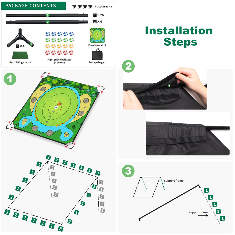SJEhome golf chipping game gift idea for holidays or birthdays.