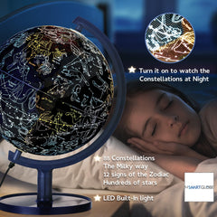 SJSMARTGLOBE detailed terrain and city labels support real-world geography