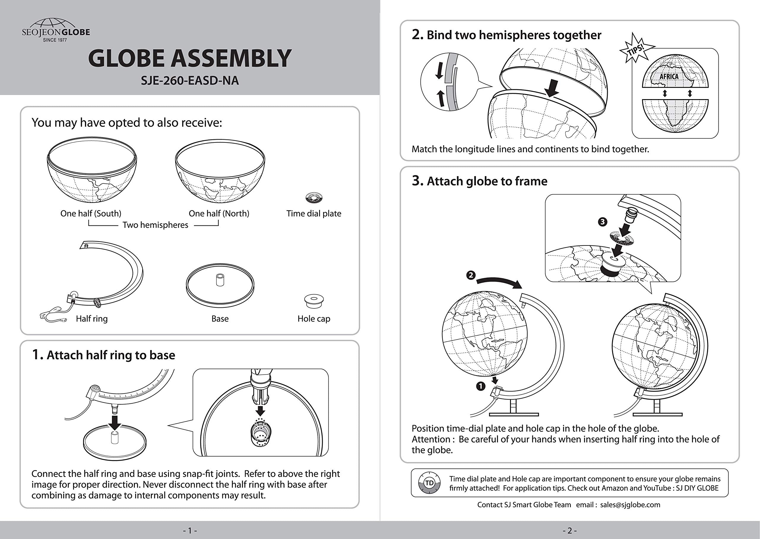 SJSMARTGLOBE world lamp and decor adds ambient light to kid rooms