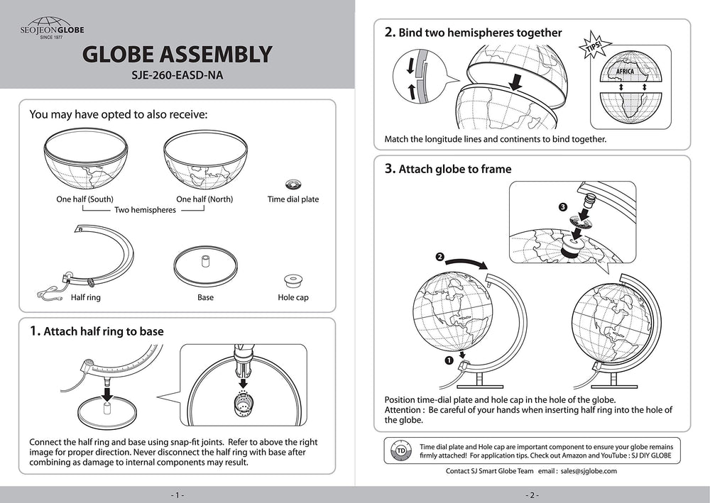 SJSMARTGLOBE world lamp and decor adds ambient light to kid rooms