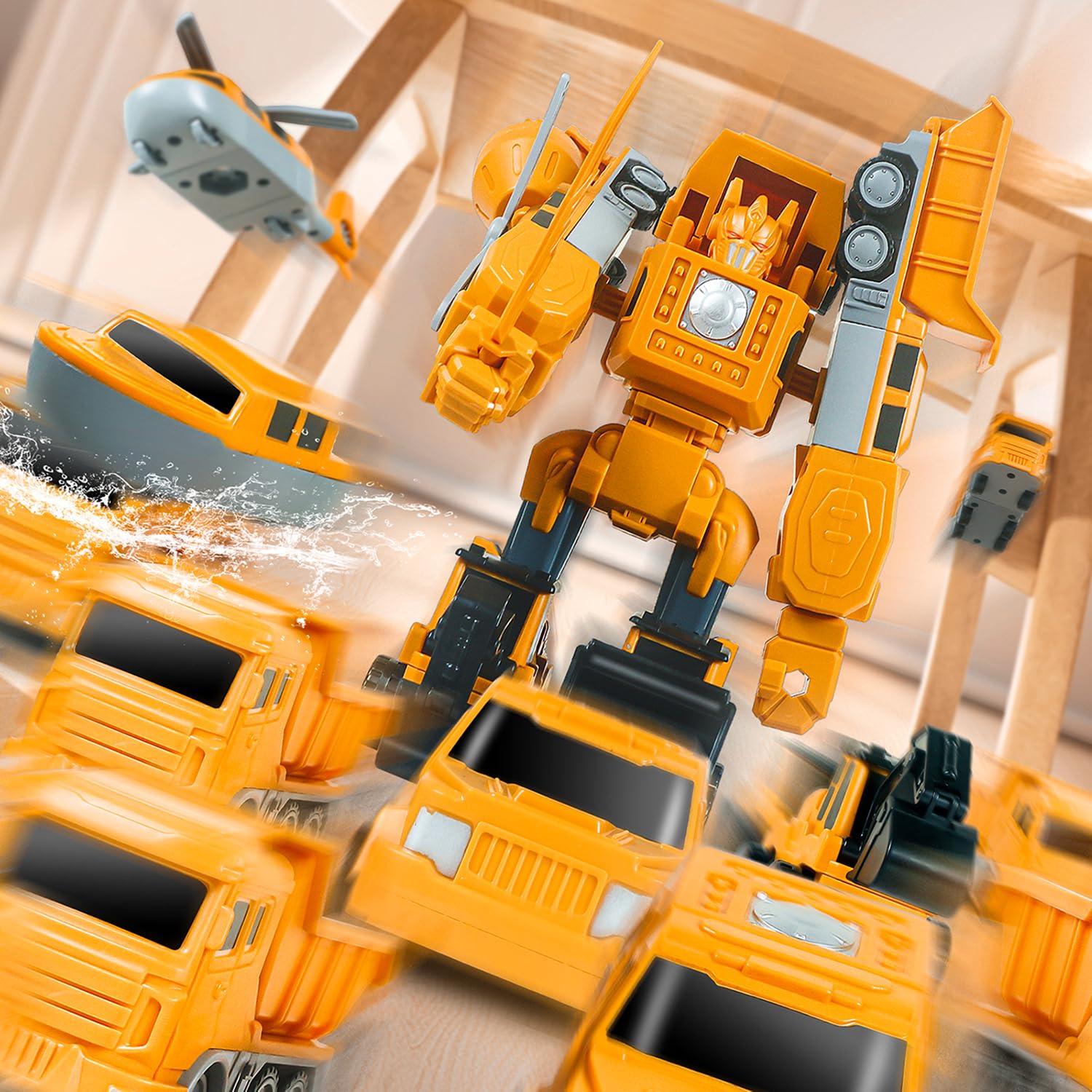 SJYN push to move toy trucks glide smoothly on floors