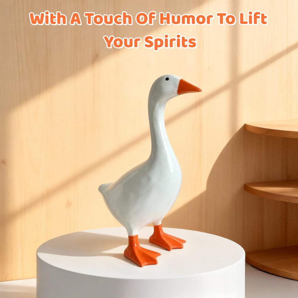 SJzdzsw mini desk goose for home brightens shelves with charming whimsy