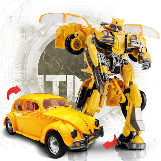 SkateIN deformation action figure transforming from robot to car in seconds