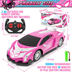 SKBOSRJIA pink ghost spider RC car gift-ready packaging