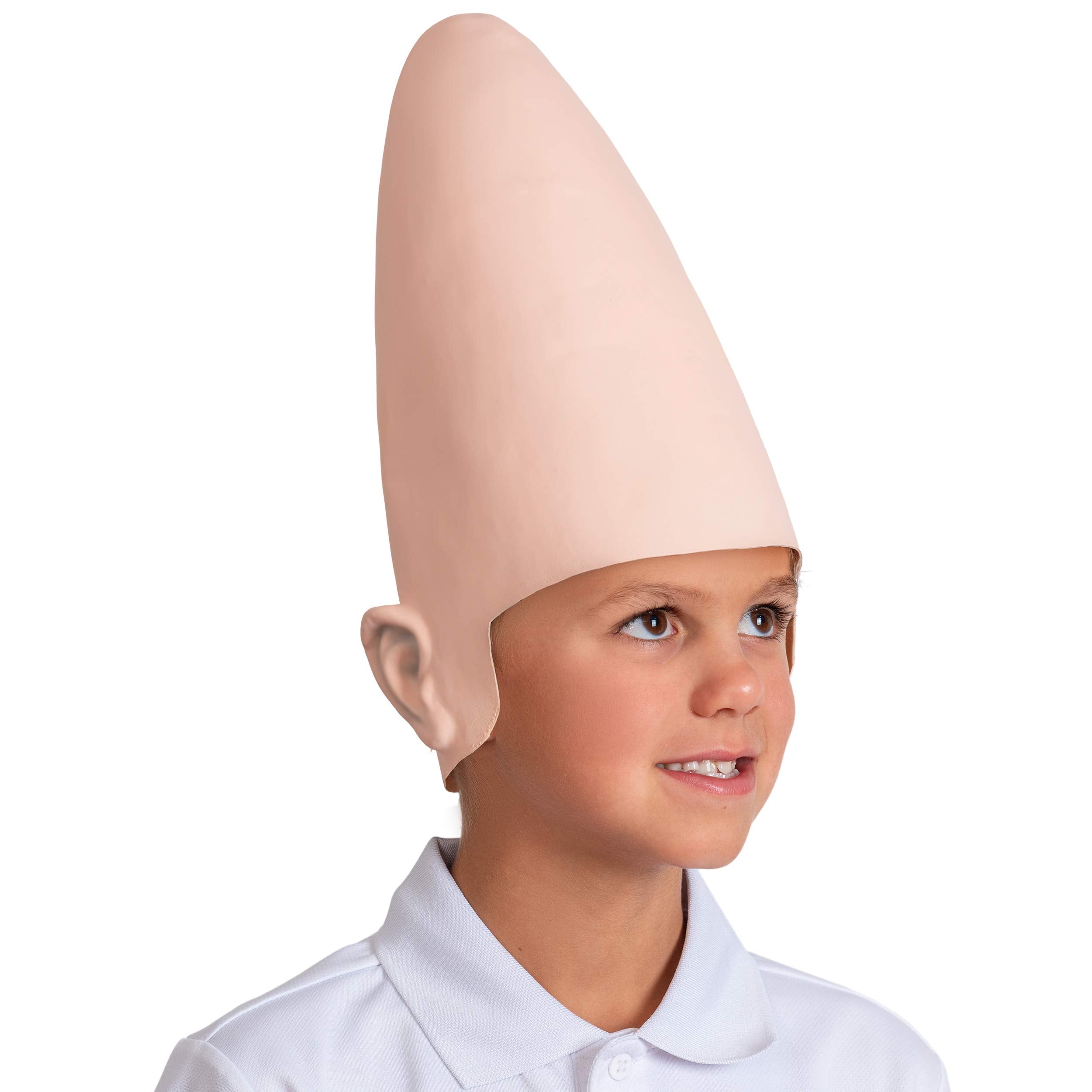 Skeleteen cone headcap stretches to fit most sizes, comfortable