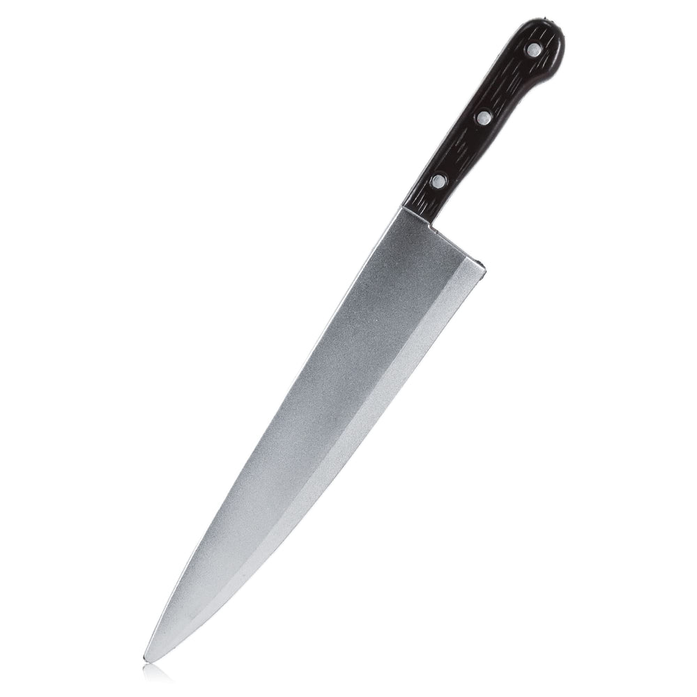 Skeleteen 12-inch kitchen knife prop with realistic blade for costume scenes