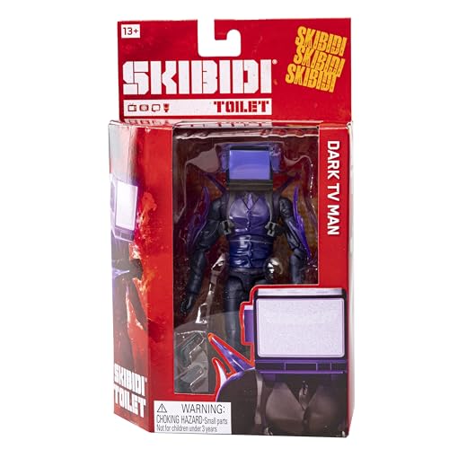 Skibidi Toilet Deluxe Series 2 articulated figure with 22 movement points