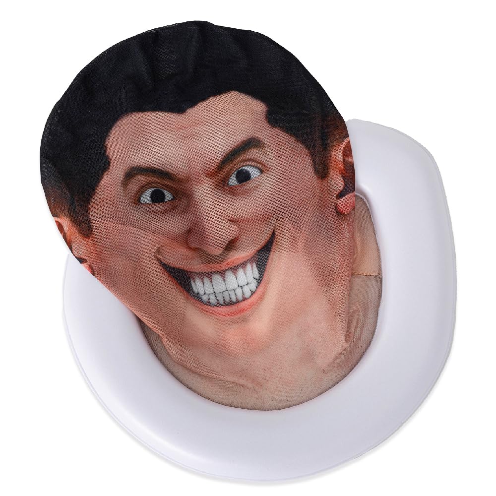 Skibidi mask posed for a prank video and social clip