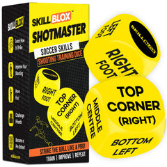 SKILL BLOX ShotMaster dice pack ready for backyard drills to boost shooting practice