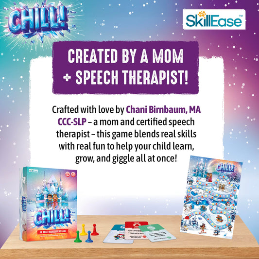 SkillEase CHILL deep breathing scene supports relaxed breathing during therapy sessions.