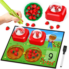 SkilLify math board game with dice poppers for complete interactive math practice