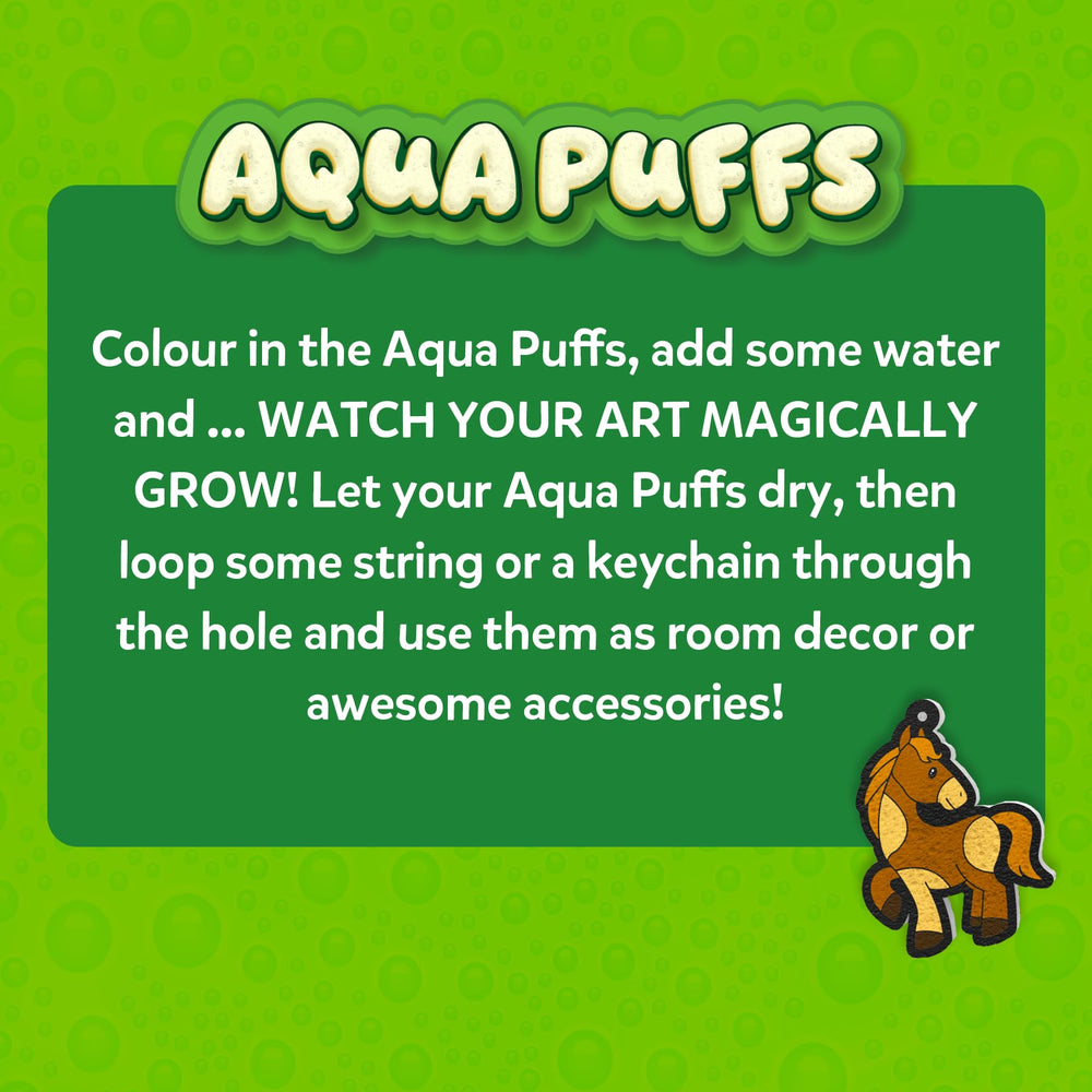 Skillmatics Aqua Puffs award-winning toy highlight on packaging