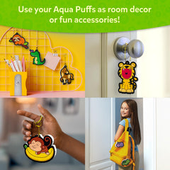 Skillmatics Aqua Puffs keychains and strings for portable decor