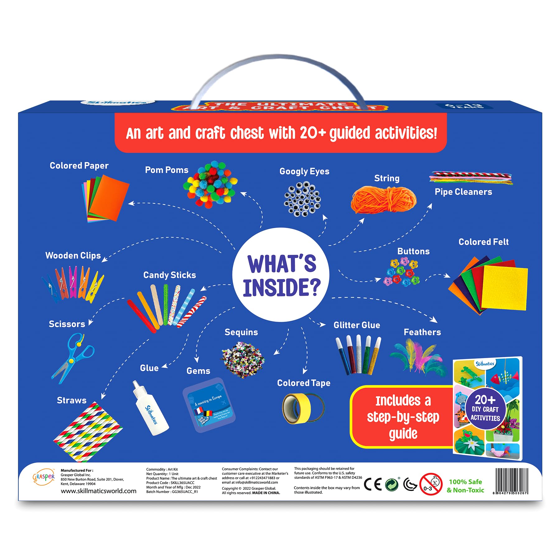 Skillmatics art chest supports focus and imaginative play sessions