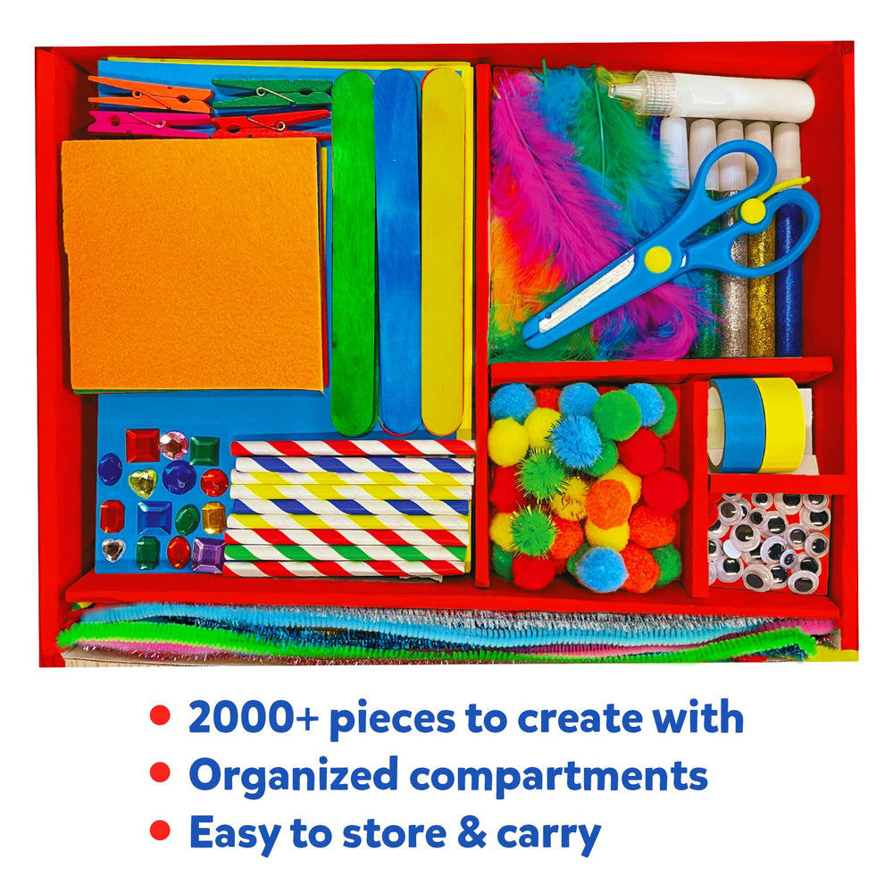 Skillmatics colorful paper and pom-poms for vibrant crafts