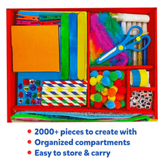Skillmatics colorful paper and pom-poms for vibrant crafts